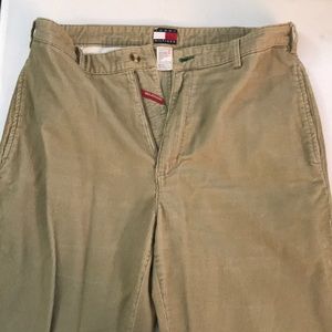 Tommy Hilfiger Tan Corduroy Dress Pants 34 x 32